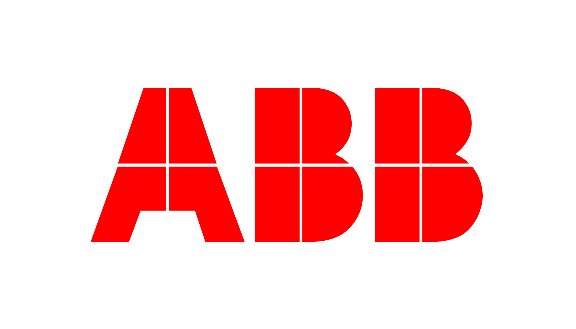 Logotyp för ABB - Asea Brown Boveri